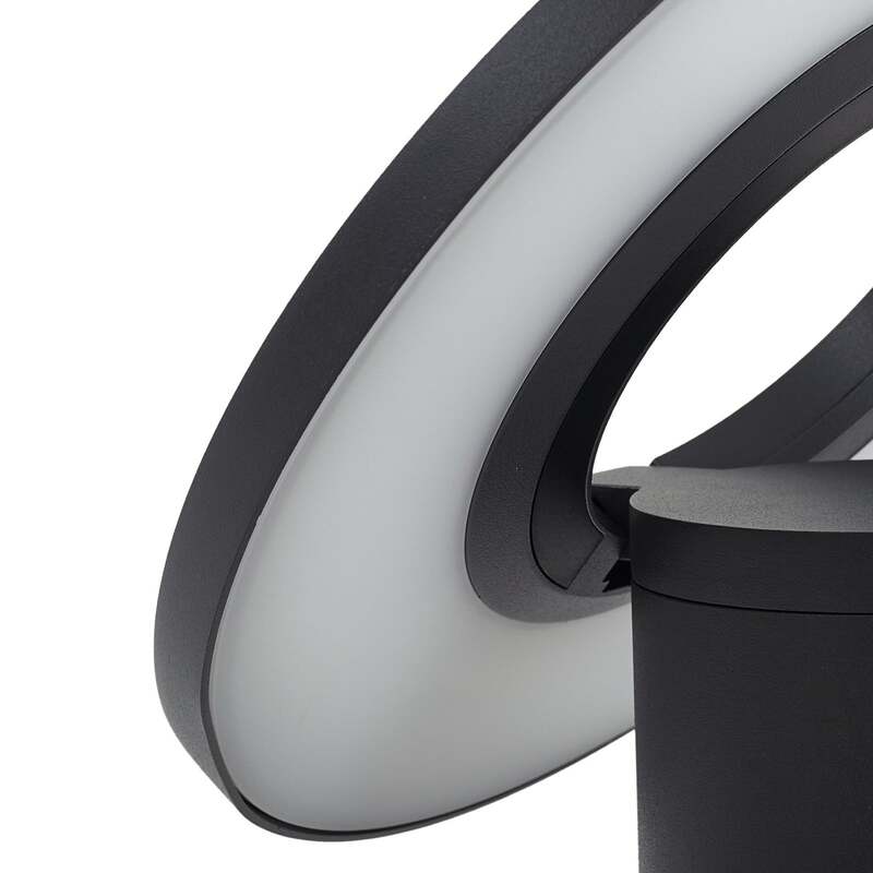 Arcchio Wegeleuchte Gartenleuchte Tovio LED Pollerleuchte anthrazit 65cm hoch - 4251911799583
