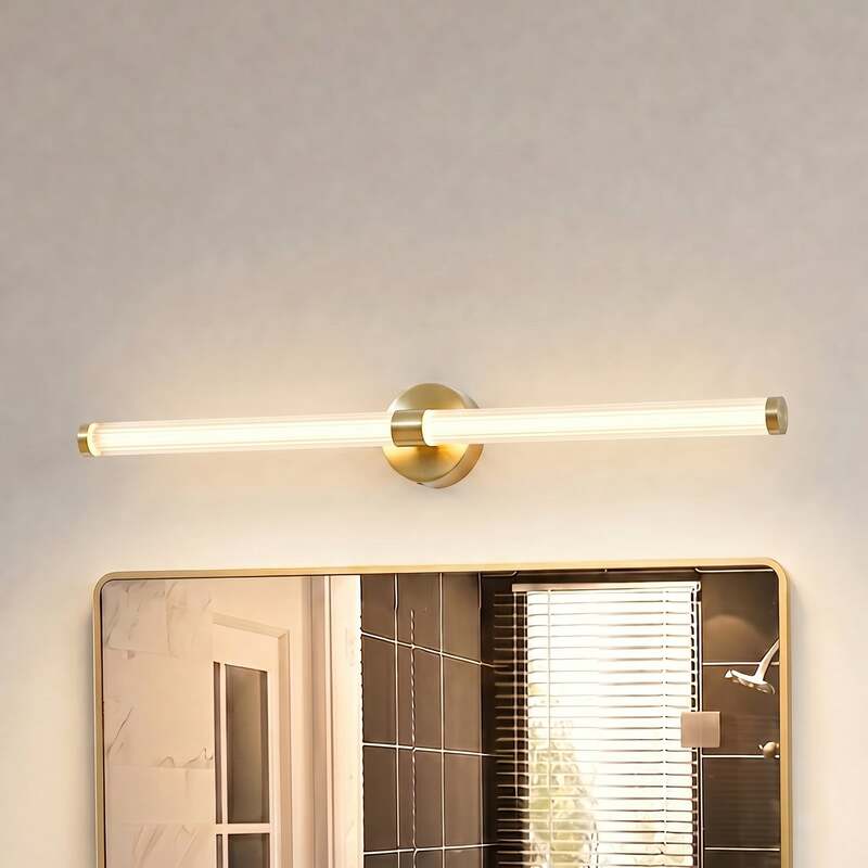 Lucande LED-Wandleuchte Melisa gold 90 cm CCT IP44 2250 lm 17,5 W - 4255830902871