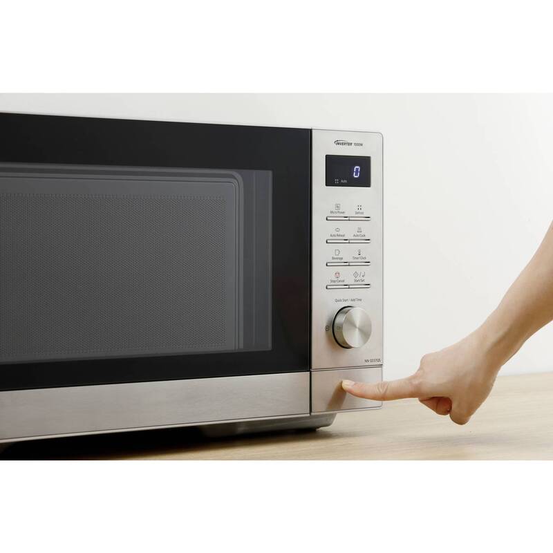 Panasonic NN-SD37QSEPG Mikrowelle Inv.T. Küchenofen Mikrowelle 23L Silber - 5025232969807