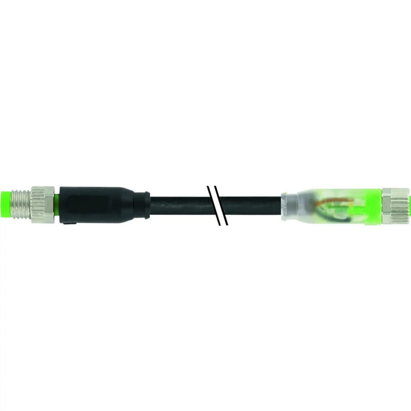 Murrelektronik Sensor-Aktor-Steckverbinder M8 x 1 Stecker Buchse IP67 5m schwarz - 4048879576932