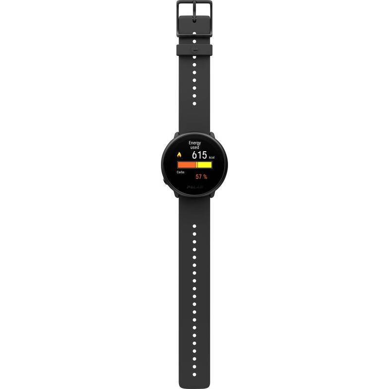 Polar Pulsuhr Fitnessuhr Ignite 2 Pulsmesser Smartwatch schwarz S/L wasserdicht - 0725882058139