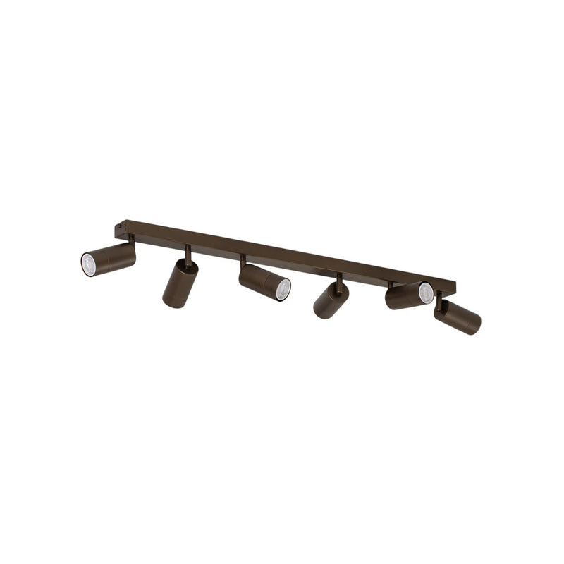 Luminex Link Deckenstrahler Strahler titan-goldfarben Länge 90 cm 6-flammig Spot - 5907565995220