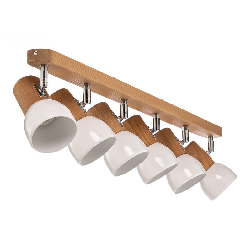 Envostar Nale Deckenspot Kiefer braun Deckenlampe Deckenleuchte Leuchte Spot - 4251911748253