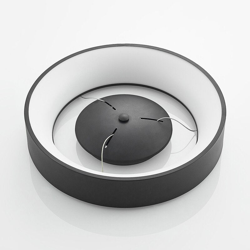 Arcchio Pendelleuchte Hängelampe LED Aleksi schwarz Eisen Kunststoff dimmbar877 - 4251911701968