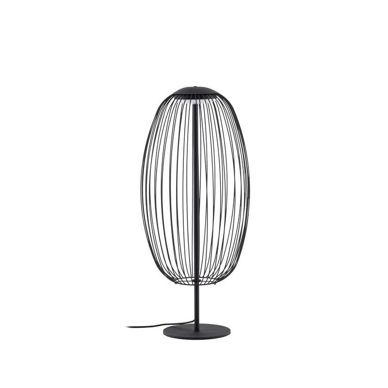 Lucande Stehlampe Außenleuchte LED Leuchte Richi Schwarz IP44 - 4255830912719