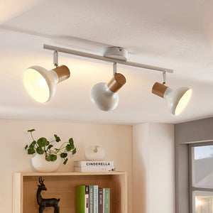 B-Ware Lindby Deckenlampe Deckenleuchte Fridolin LED Lampe dimmbar weiß 3-flg 50cm