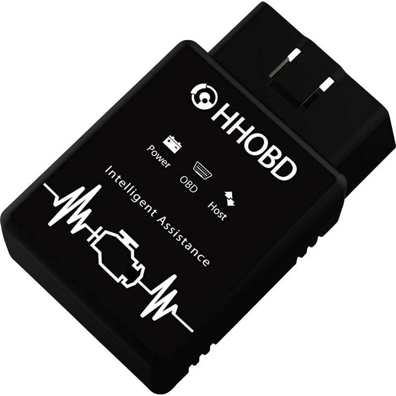 EXZA Diagnosegerät HHOBD Bluetooth OBD II Interface 2400-2480 MHz kompakt - 0706949975460