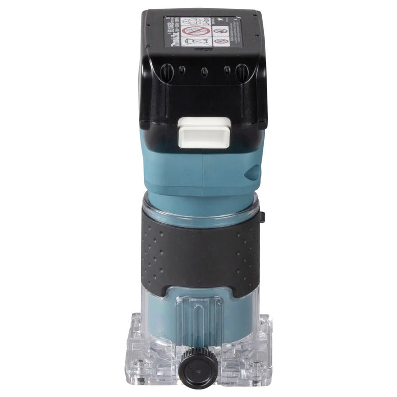 Makita Akku-Kantenfräse DRT52Z 6 mm Schaft 30.000 U/min Holzfräse 134 mm lang - 0197050005106
