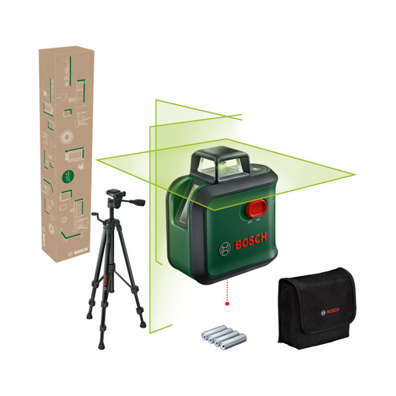 Bosch Kreuzlinien-Laser AdvancedLevel 360 Lasergerät Nivelliergerät 12m 120° - 4053423245042