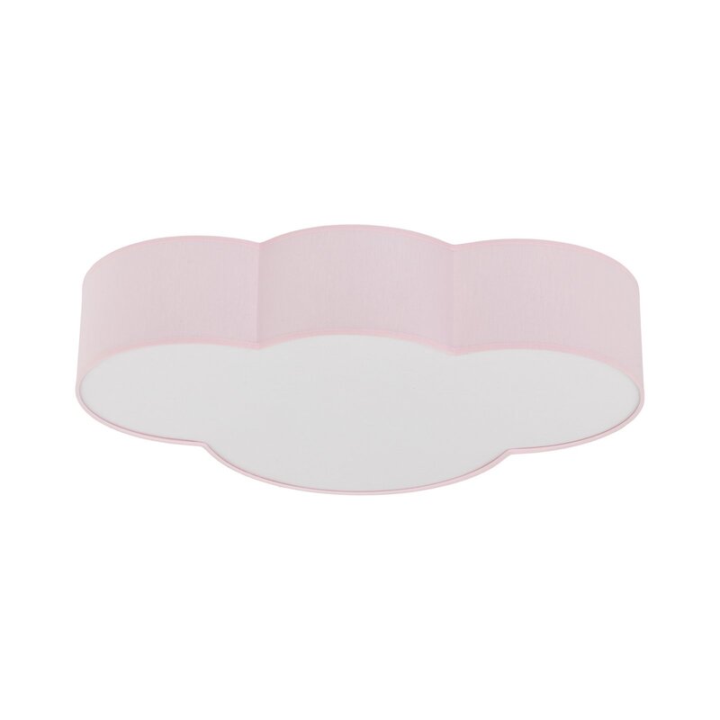 Deckenleuchte Cloud Lampe Wolke rosa 63 cm Textil Wolke E27 - 5901780560720