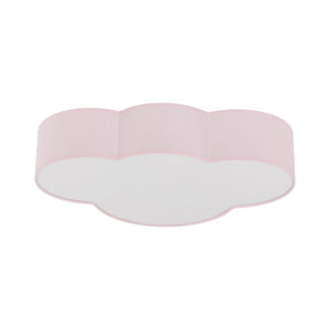 B-Ware Deckenleuchte Cloud Lampe Wolke rosa 63 cm Textil Wolke E27