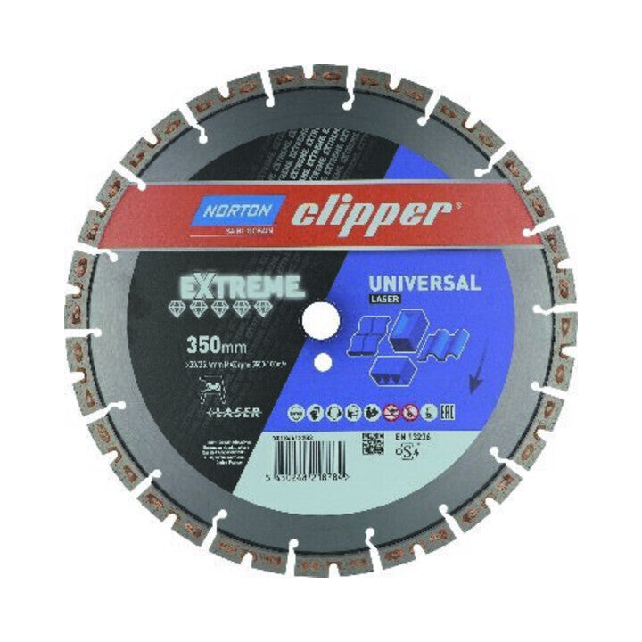 Saint-Gobain CLIPPER Trennscheibe Scheibe Diamant Universal Laser 300x30/25 - 5450248218777