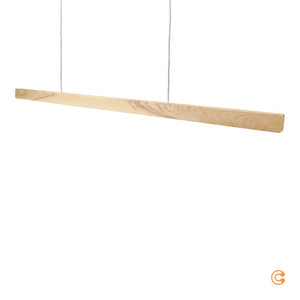 B-Ware Nordlux LED-Hängeleuchte Ilgas Holz Metall 3.000 K dimmbar 1800 lm 115 cm