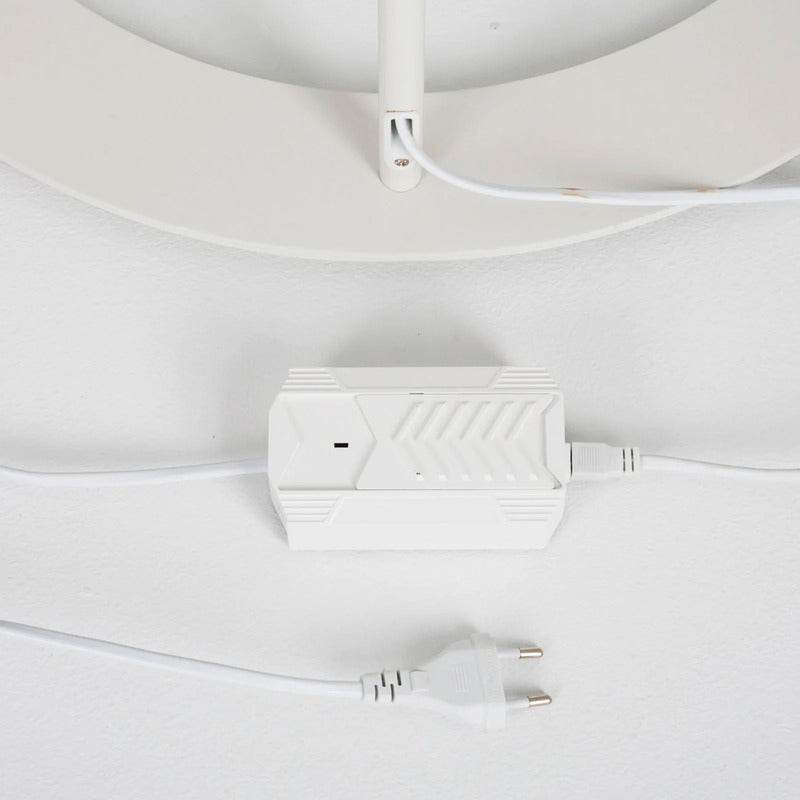 Lindby Stehleuchte Danua LED Lampe dimmbar warmweiß 200cm Metall weiß modern - 0000009620258
