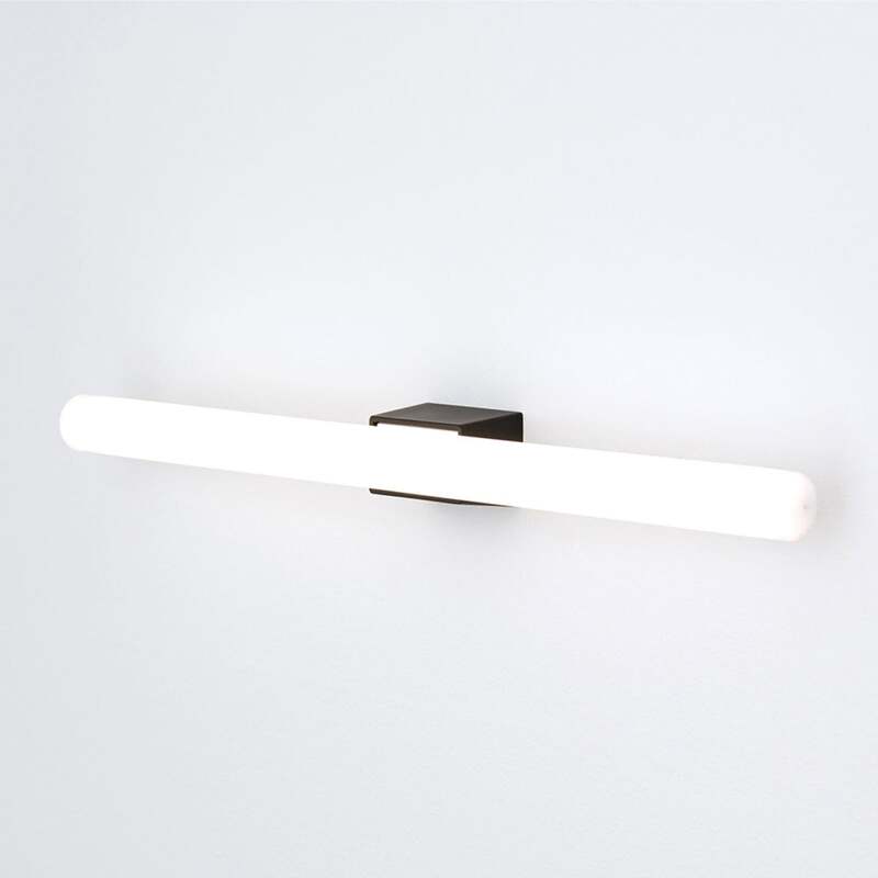 Orion LED Spiegelleuchte Wandleuchte Visagist schwarz 50 cm warmweiß dimmbar - 9003090269754