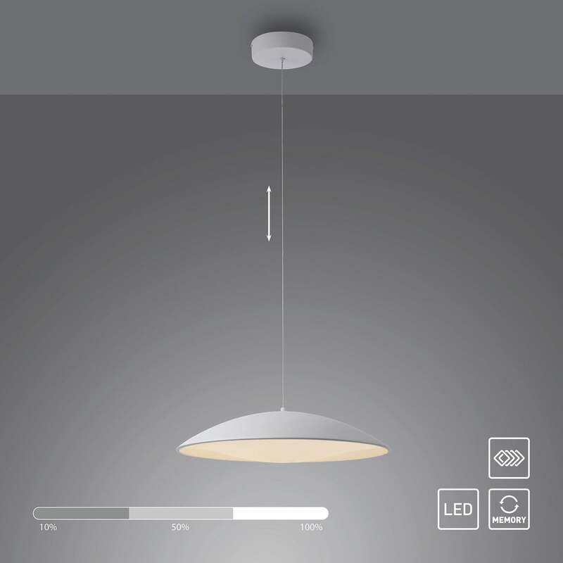 Schöner Wohnen Pendelleuchte Hängeleuchte Lente LED Lampe dimmbar warmweiß - 4043689017972