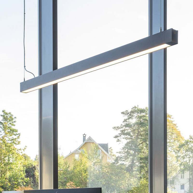 SLC Deckenleuchte Lampe LED Click CCT dimmbar schwarz für Länge 140 cm - 7070938078597