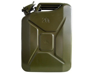 Cartrend Benzinkanister Metall 20 Liter Pannenhilfe Notfallhilfe 20l Kanister - 4008153738555