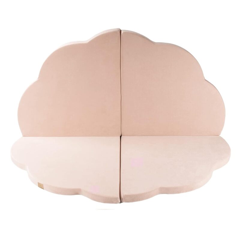Krabbelmatte Matte Baby Spielmatte Faltmatte 160x160cm Wolke Faltbar - 5903849633437