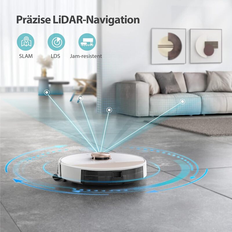 HONITURE Q6 Lite WLAN Saugroboter Staubsaugerroboter SIEHE TEXT/FOTO - 6941260477389