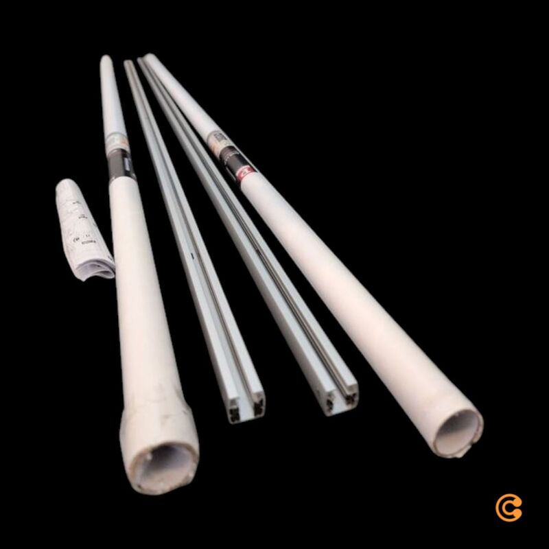 Paulmann URail Schiene Aluminium chrom Länge 150cm 230V System-Schiene Leuchte - 4000870956656