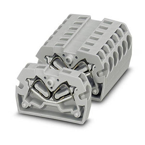 B-Ware Phoenix Contact 3249062 Durchgangsklemme 5.2 mm Zugfeder Grau Klemme 200 STÜCK