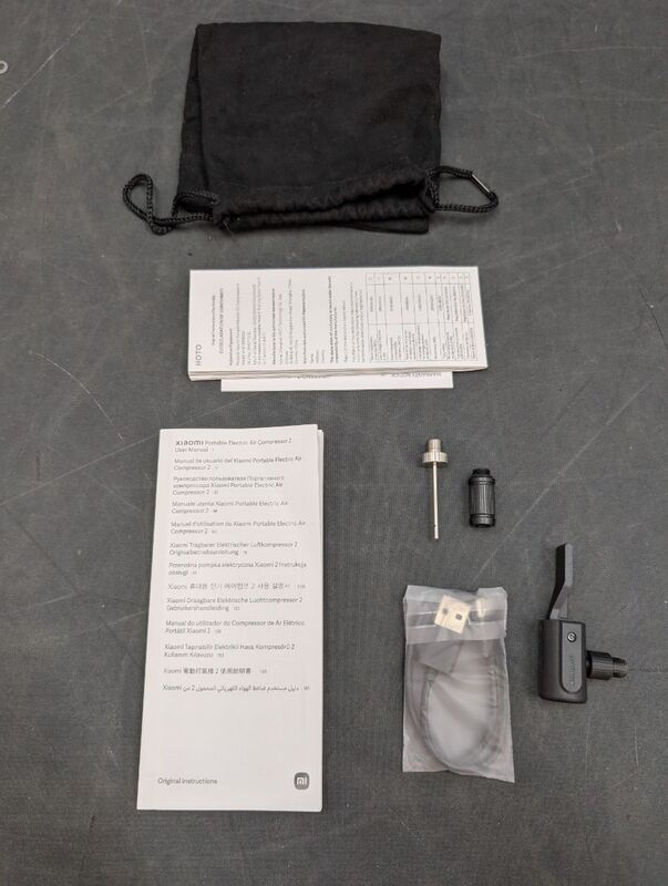 Xiaomi Kompressor Druckluftkompressor 10.3bar Automatische Abschaltung 490g - 6941812720974