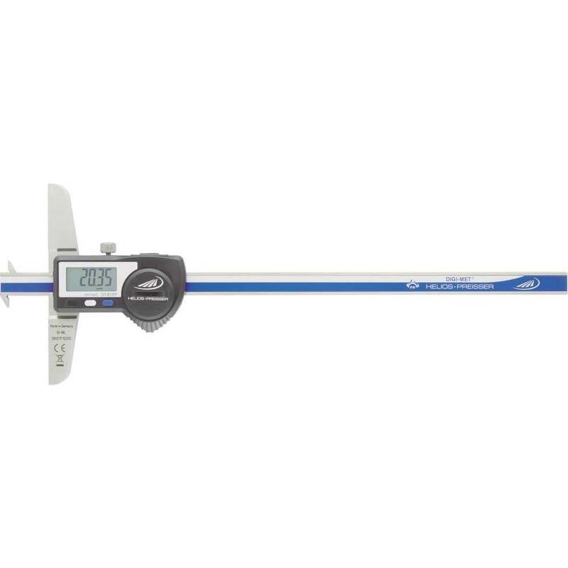 Helios Preisser Tiefenmessschieber DIGI-MET 500mm IP67 Stahl schwarz präzise - 4029713019846