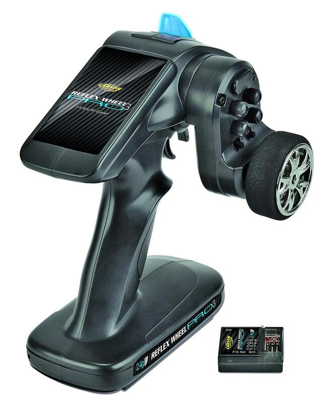 Carson Modellsport FS 2K REFLEX WHEEL PRO 2.4 GHz Pistolengriff-Fernsteuerung - 4005299500527