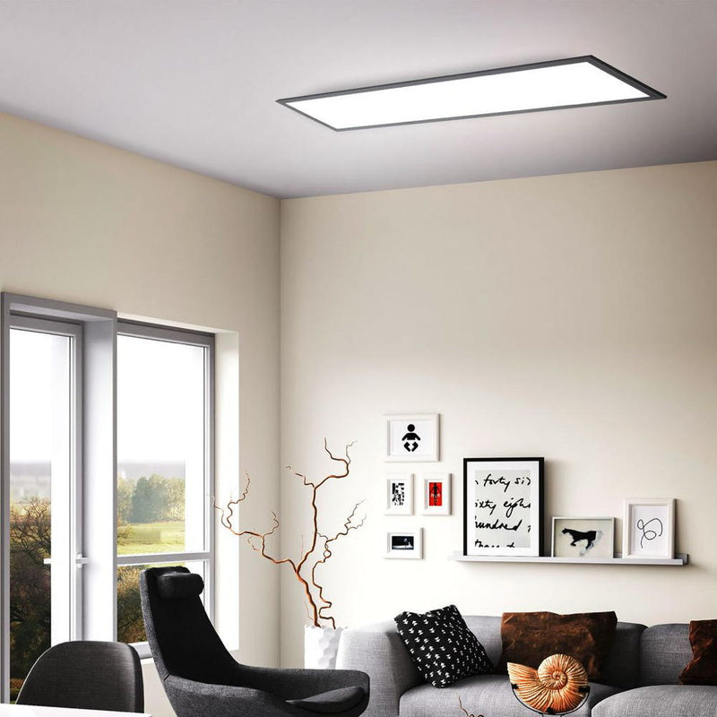 LED Deckenpanel in Schwarz 24W 2200lm - 4057722008469