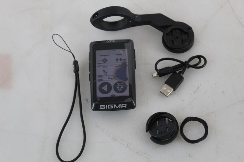 Sigma Fahrrad-Navi ROX 12.1 EVO Bluetooth GPS GLONASS Europa 3 Zoll grau 110g - 4016224010400