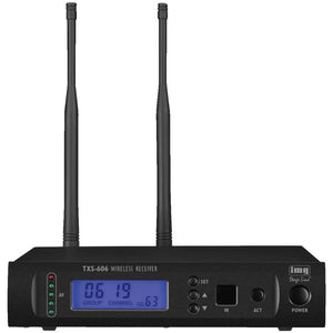 B-Ware IMG Stageline Funkempfänger TXS-606 Audioempfänger Schwarz 1000 Frequenzen