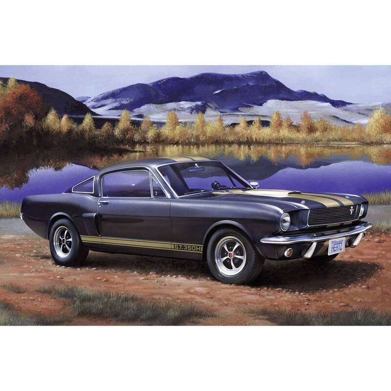 Revell Shelby Mustang GT 350 H Automodell Bausatz 1:24 86 Teile 191 mm - 4009803072425