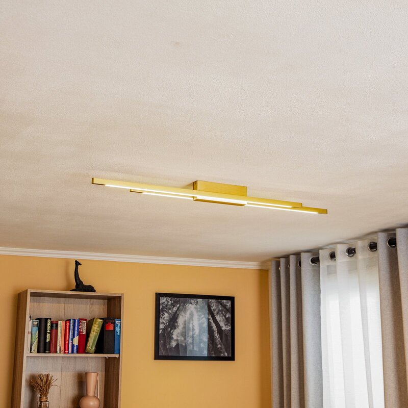 Quitani Deckenlampe Deckenleuchte LED messing eloxal Talon Lampe Aluminium Ac835 - 4251911769746