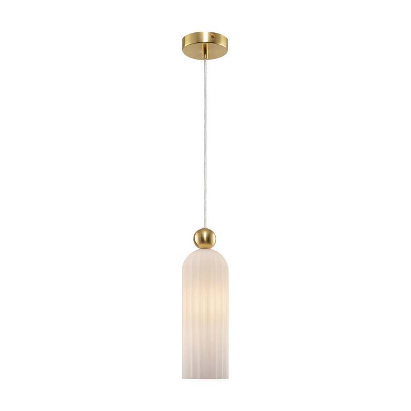 Maytoni Hängeleuchte Pendelleuchte Antic LED Lampe dimmbar messing weiß 34,7cm - 4251110031309
