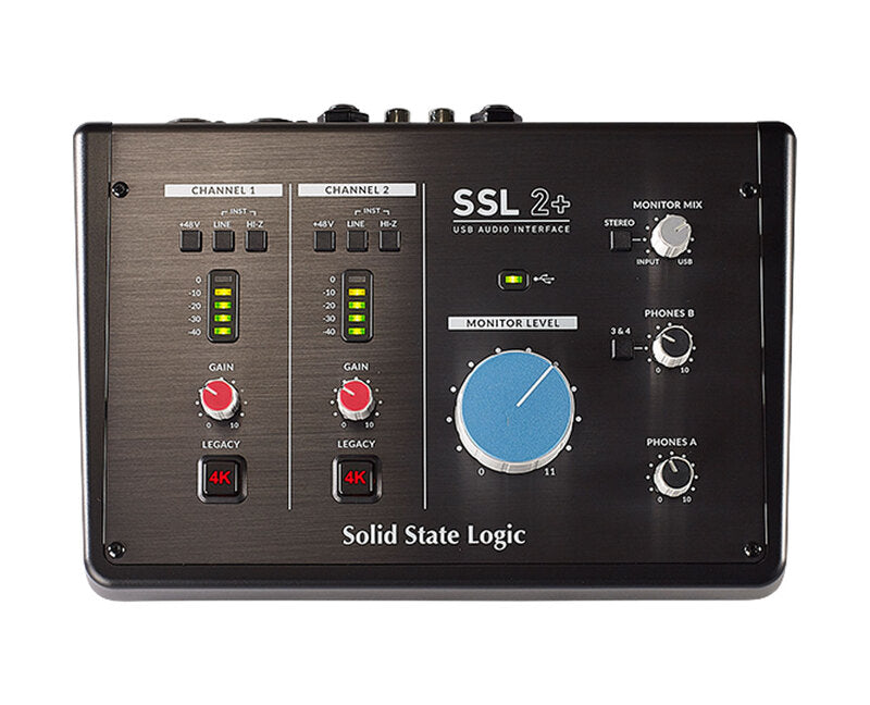 Solid State Logic SSL2+ USB Audio Interface - 0878076001418