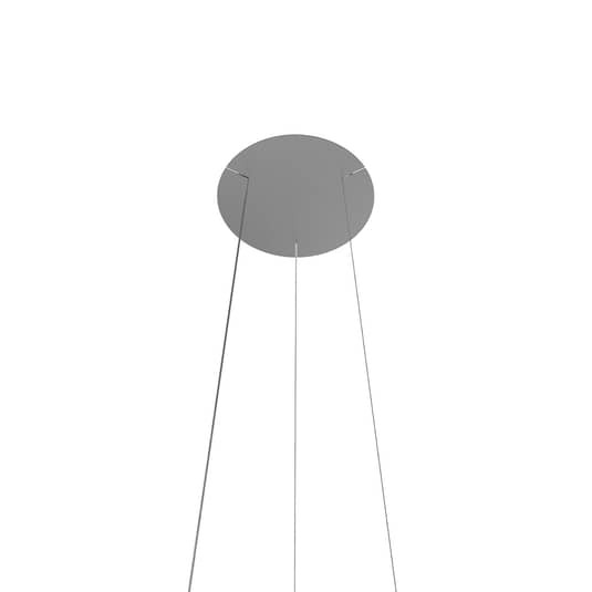 Grimmeisen Licht Onyxx Circular Hängeleuchte Deckenlampe Pendelleuchte Silber - 4023008