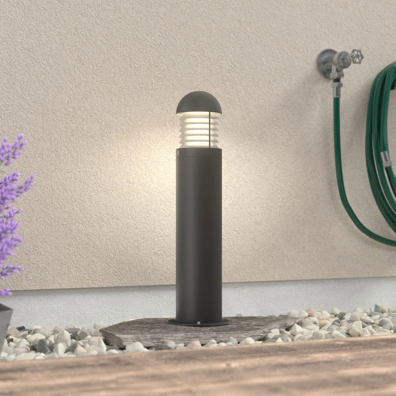 Markslöjd Sockelleuchte Kurt Gartenlampe Außenleuchte grau IP44 60cm Metall - 7330024516571