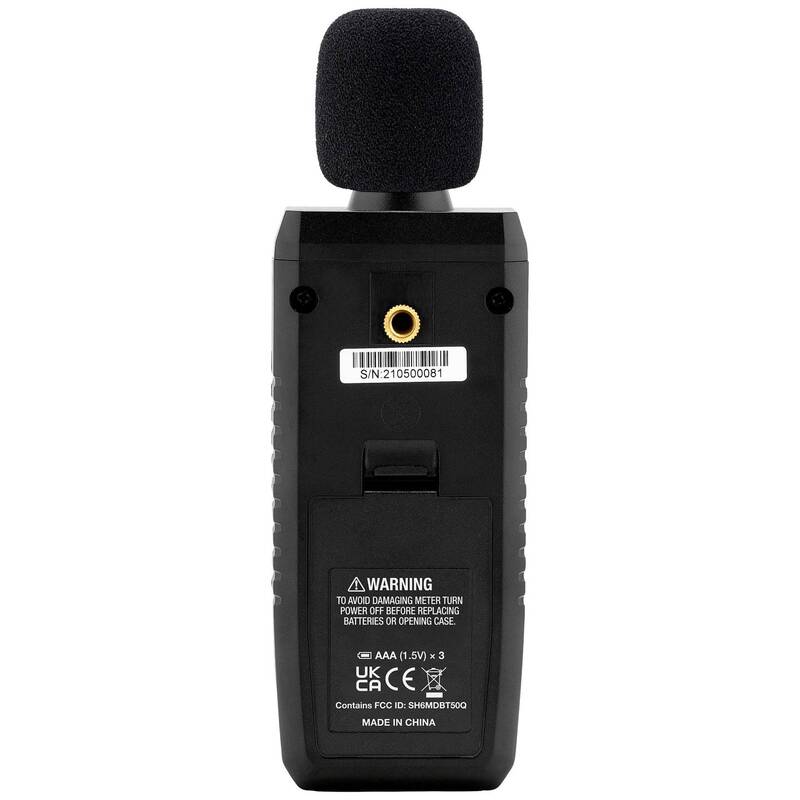 Extech Schallpegel-Messgerät SL250W Bluetooth 30-130 dB 31.5-8000 Hz präzise - 0793950472590