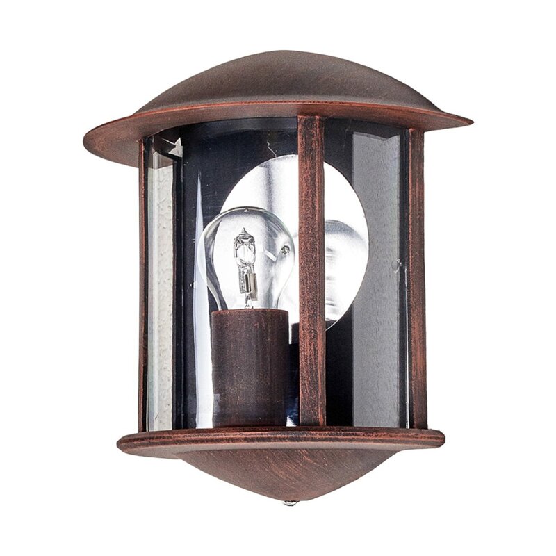 Lindby Außenwandleuchte Maelis halbrund AußenWandleuchte Außenleuchte Garten-Lam - 6291105704564