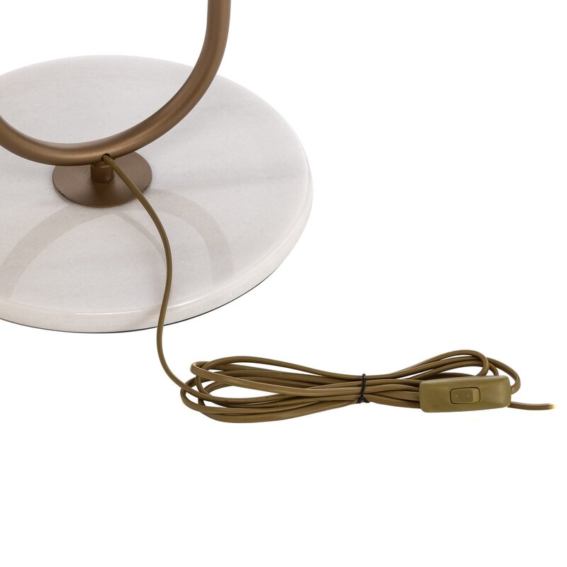 Avonni Stehlampe Lampe Leuchte LM-9112-1E Marmorfuß SIEHE TEXT/FOTO - 8698957168397