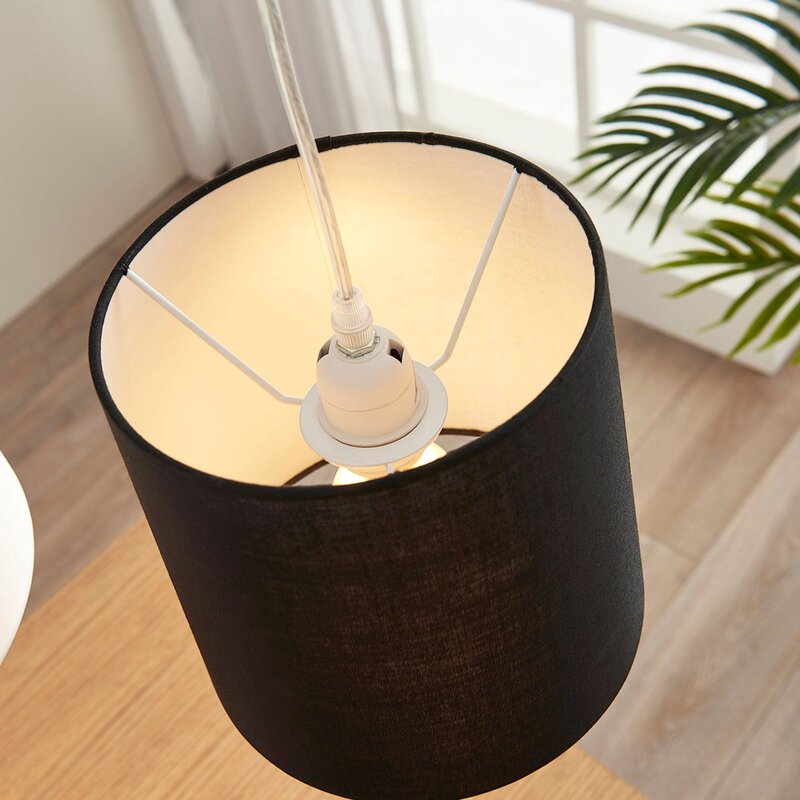 Lindby Textilhängeleuchte Hermina Wohnzimmerlampe Pendelleuchte Deckenleuchte - 4251096540529