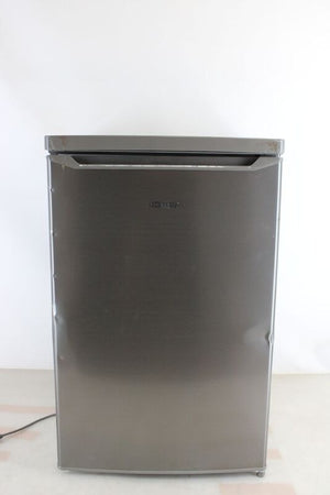 Bomann Kühlschrank inox-look 55cm C 133L Standgerät 126l Inverter-Kompressor