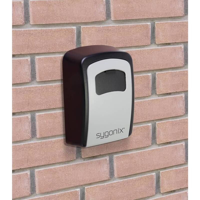 Sygonix Schlüsseltresor Zahlenschloss KaySafe C4 Schlüsselbox schwarz 88x120mm - 4053199567720
