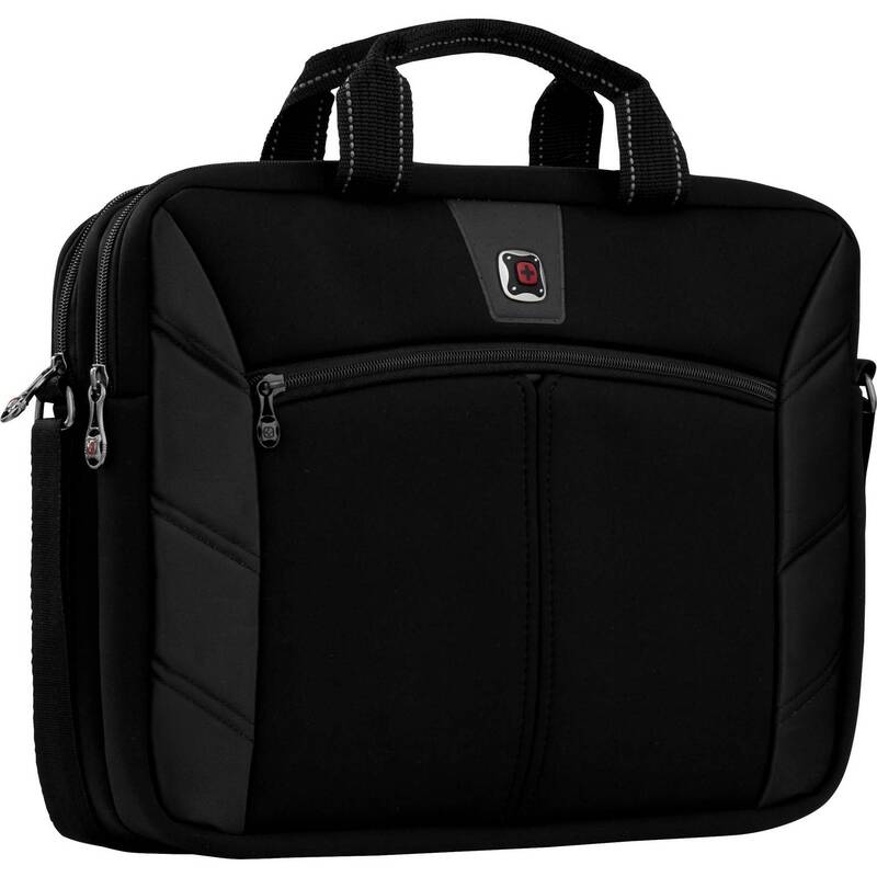 Wenger Notebook Tasche Sherpa Slimcase Schwarz für 40,6 cm (16") Laptop - 7613329008119