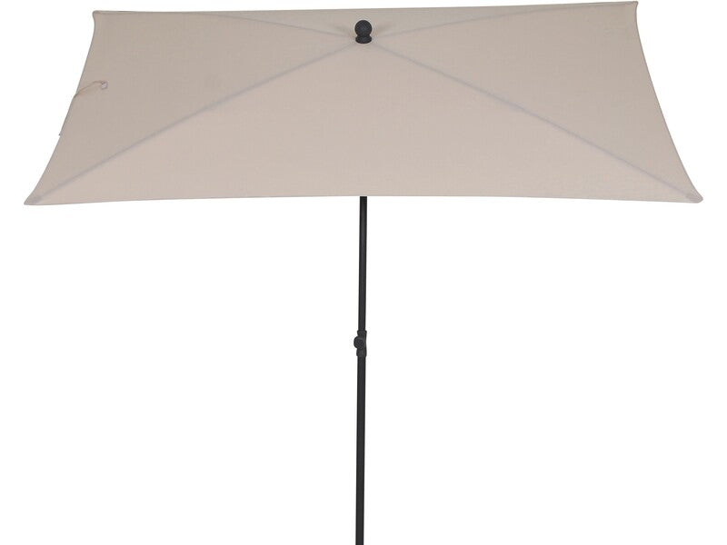 Siena Garden Gartenschirm City 210cm x 140cm Natur Sonnenschirm mit - 4055938415750