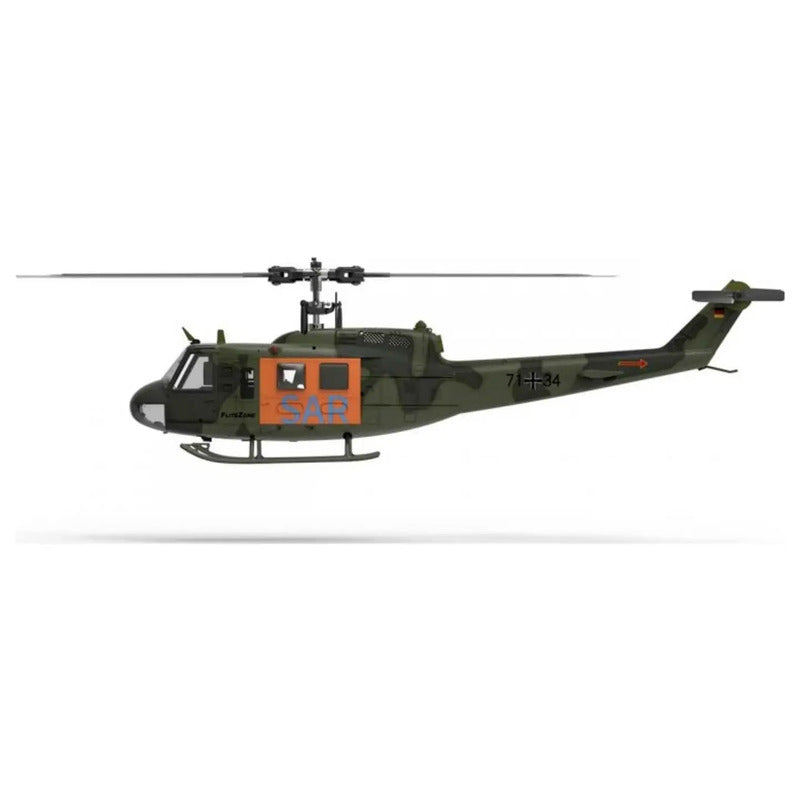 FliteZone RC Hubschrauber Bell UH-1D RtF Modell Flugzeug Spielzeug 375mm Rotor - 4056534067763