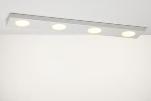 B-Ware Deckenleuchte Sigma HERO 4x GX53 LED Lampe moderne Leuchte weiß Ø75cm 41502
