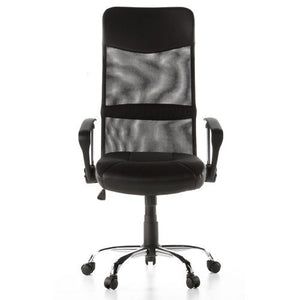 B-Ware hjh OFFICE Bürostuhl Chefsessel ARTON 20 Drehstuhl Stuhl Netz Kunstleder schw953