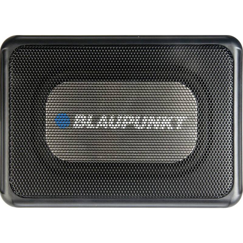 Blaupunkt Auto-Subwoofer aktiv GTw 190 A 150W 2 Ohm 280mm kraftvoller Bass 95dB - 4260499852566